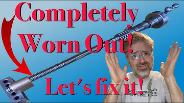 South Bend Lathe Restoration, Part 14:  Replacing worn out cross-slide thread