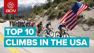 Top 10 Road Cycling Climbs In the USA