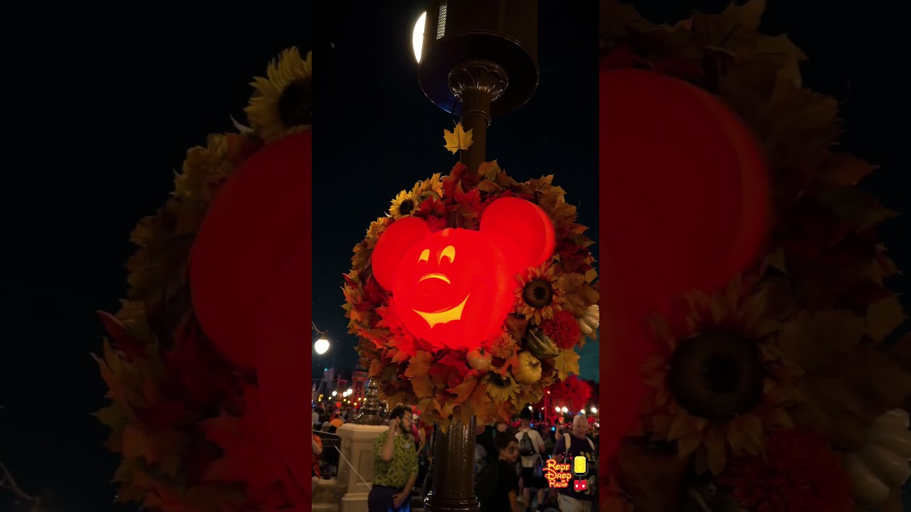 This Disney Halloween Party Is WILD 🎃 #disneyhalloween #ropedropradio