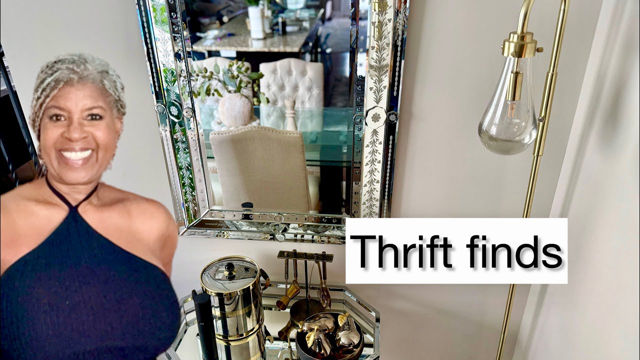 THRIFTED HOME DECOR | HOW I STYLED MY THRIFT FINDS | HOME TOUR # ...