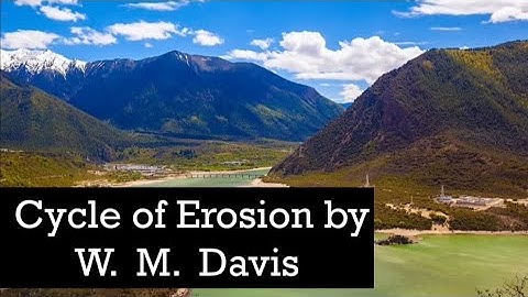 Cycle of Erosion by W. M. Davis | Geomorphology | Physical Geography | Geography