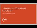 A divine call to build His sanctuary: 5 Tips for a simpler way to work