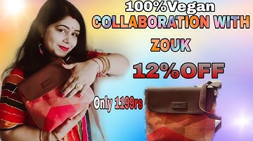 Zouk Sling bag Review | Must Buy | Made IN India | Collaboration Video with Zouk| #Zouk #review #bag