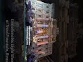 Unbelievable Light show at Trevi Fountain, Rome, Italy