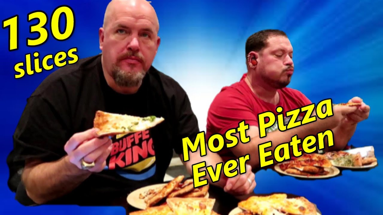 BUFFET BUSTER Infinito's Pizza Buffet eating record DESTROYED w/Da Garbage Disposal YouTube