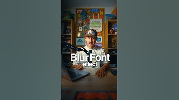 Easy Font Blur Effect✨
