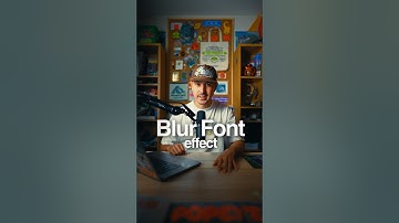 Easy Font Blur Effect✨