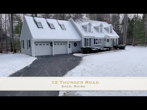 12 Thunder Rd, Saco, ME home video tour