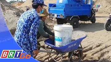 Vùng Cảnh sát biển 3: Đồng hành với người dân vùng hạn mặn các tỉnh miền Tây | BRTgo