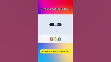Order Confirm Button Animation using HTML, CSS & JavaScript #shorts #viral #viralvideo #html5 #css