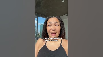 This how you think like a project manager 🔥#pmp #projectmanager #projectmanagement