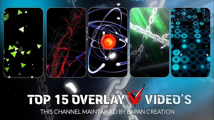 Top 15 Overlay video's Pack You NEED in 2025! 🎥🔥 (Free Download!)
