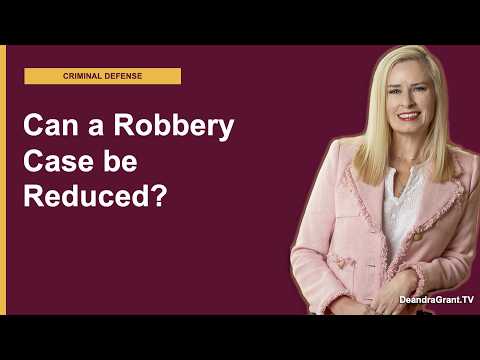 Can a Robbery Charge Be Reduced to a Lesser Offense in Texas? Find Out How!