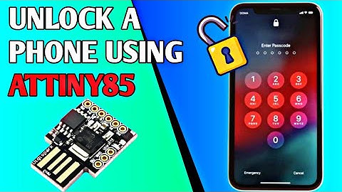 How to program Digispark Attiny85 with Arduino IDE || Unlock Pin on the Phone using Attiny85