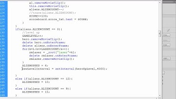 Initiating a new game level (Flash Game with Actionscript 2.0 - Part 32)