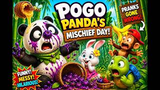 Pogo Panda’s Mischief Day | Fun Cartoon Story for Kids