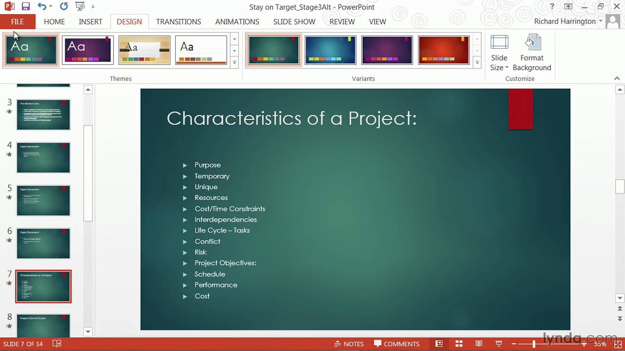 PowerPoint tutorial: How to change templates and themes | lynda.com - YouTube