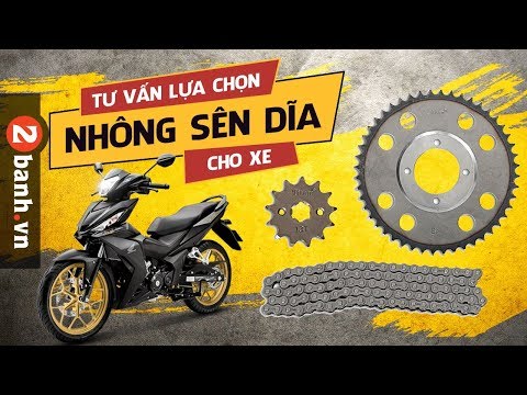 Video Tư vấn lựa chọn nhông sên dĩa cho xe máy tại Shop2banh - youtube