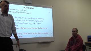 Workshop Role Plays   Person Centred Therapy PART TWO