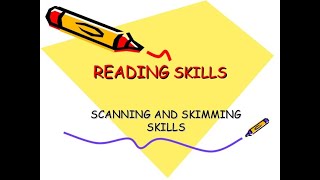 READING SKILLS | SLIDES | PRESENTATION