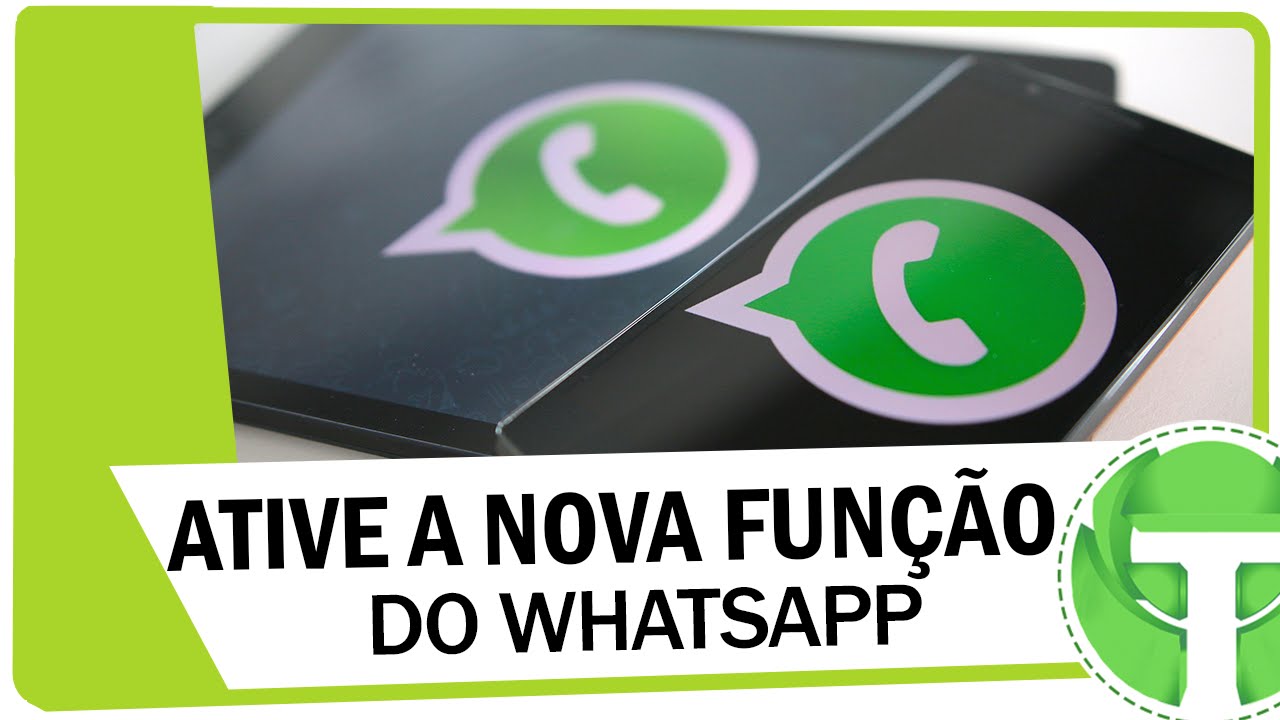 Como ativar a nova função do WhatsApp - YouTube
