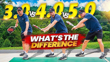 3.0 vs 4.0 vs 5.0: What Really Separates Pickleball Skill Levels