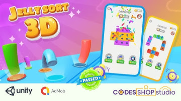 Jelly Sort 3D: Puzzle Color #kidsgames #puzzle #jellypuzzle