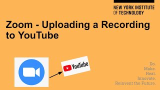 How to Upload a Zoom Recording to YouTube screenshot 5