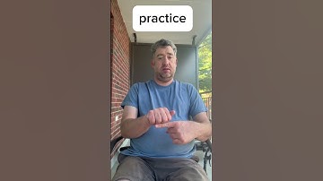 ASL sign for practice / Learn ASL