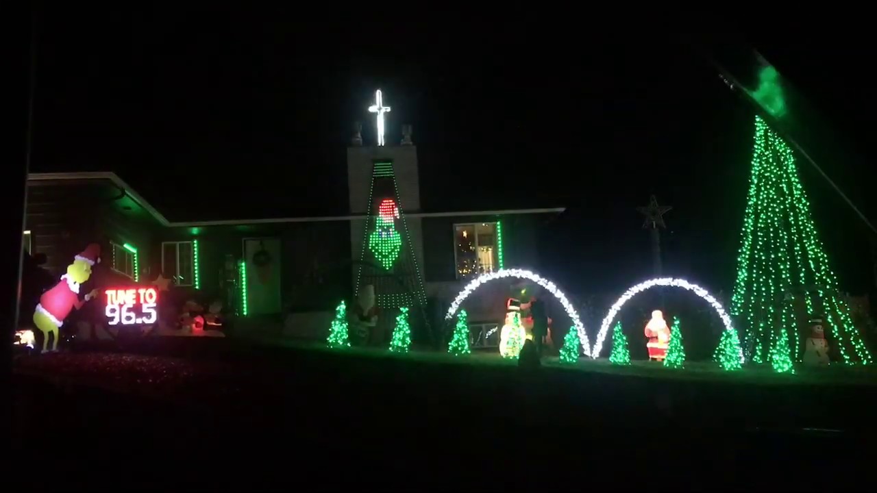 Christmas music and light show extravaganza YouTube