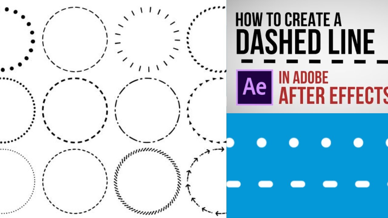 How to Create a Dashed Line in After Effects 