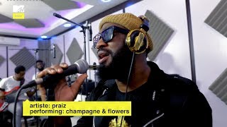 Praiz performs Champagne and showers live on MTVBase Lounge with Alternate Sounds