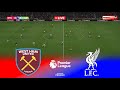LIVE West Ham United Vs Liverpool English Premier League 2025 26 Pes 21 Gameplay 