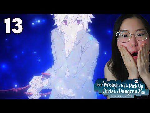 EPIC SEASON FINALE!!🔥 DanMachi Episode 13 Reaction & Review (SEASON 1)