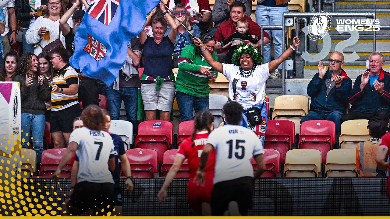 Fiji score from THEIR OWN TRY LINE 🤩 | Canada v Fiji | Rugby World Cup 2025