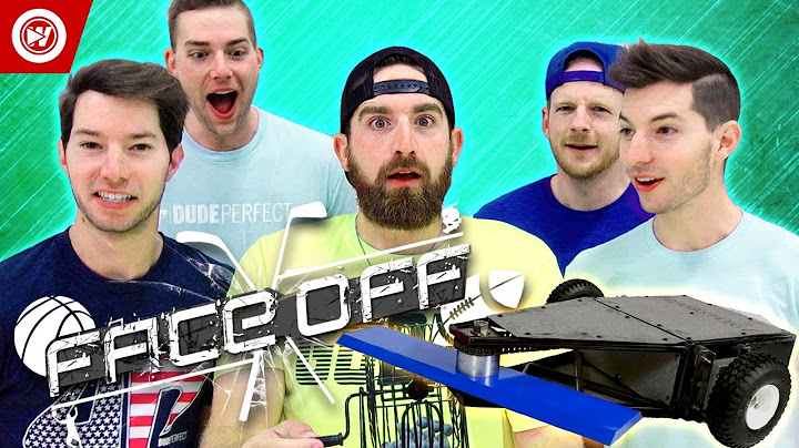DUDE PERFECT Battlebots Edition | FACEOFF