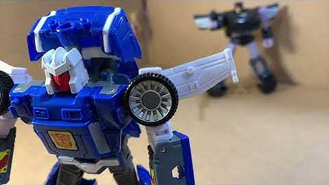 Transformers Tracks Stop Motion Test