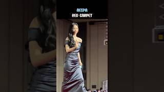Aespa Sbs O Daejeon 2025 Red Carpet
