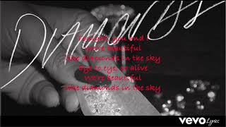 Rihanna  - Diamonds Lyrics (Accoustic Version) screenshot 5