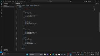 How to create the Table using HTML