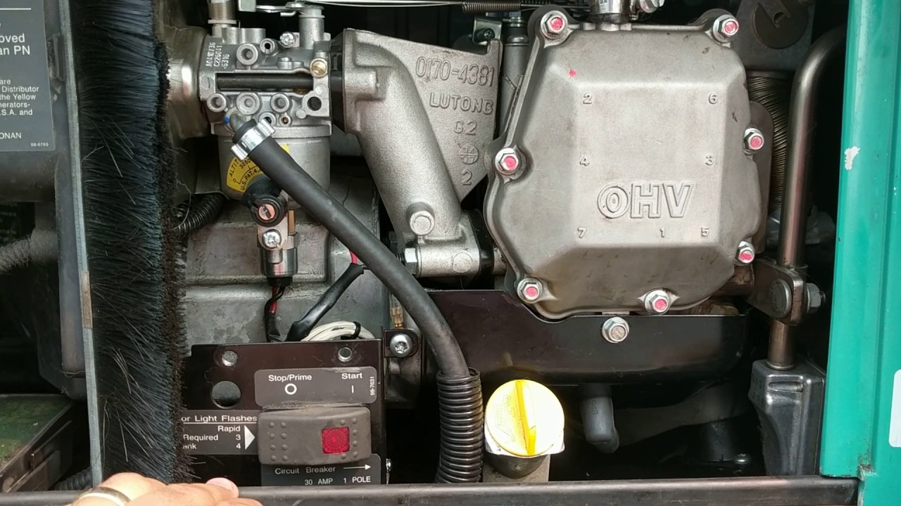 Onan QG 4000 not starting