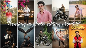 Trending Dslr Jaisa Ai Photo Editing Prompts | Google Gemini AI Boy