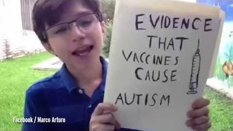 Young scientist brilliantly explains the evidence linking vaccines to autism
