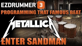 Enter Sandman (Metallica) | Programming the Drum Intro in EZDrummer 3's Grid Editor