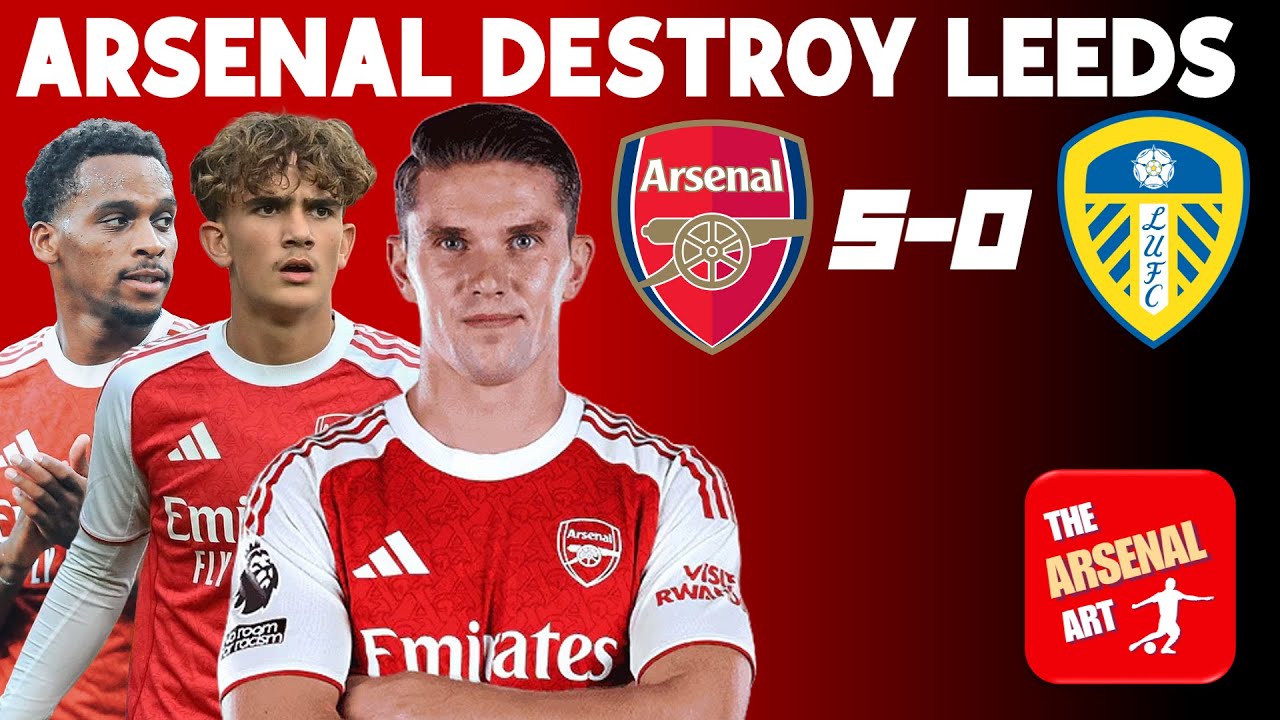 Viktor Gyokeres Has Arrived 😤 | Arsenal 5-0 Leeds | Dazzling Dowman ✨ | Timber MOTM | Saka Injured 🤕