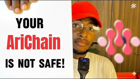 🔥 “STOP!!, Your Arichain Wallet Is NOT Safe Until You Do This!” - TGE & Listing update