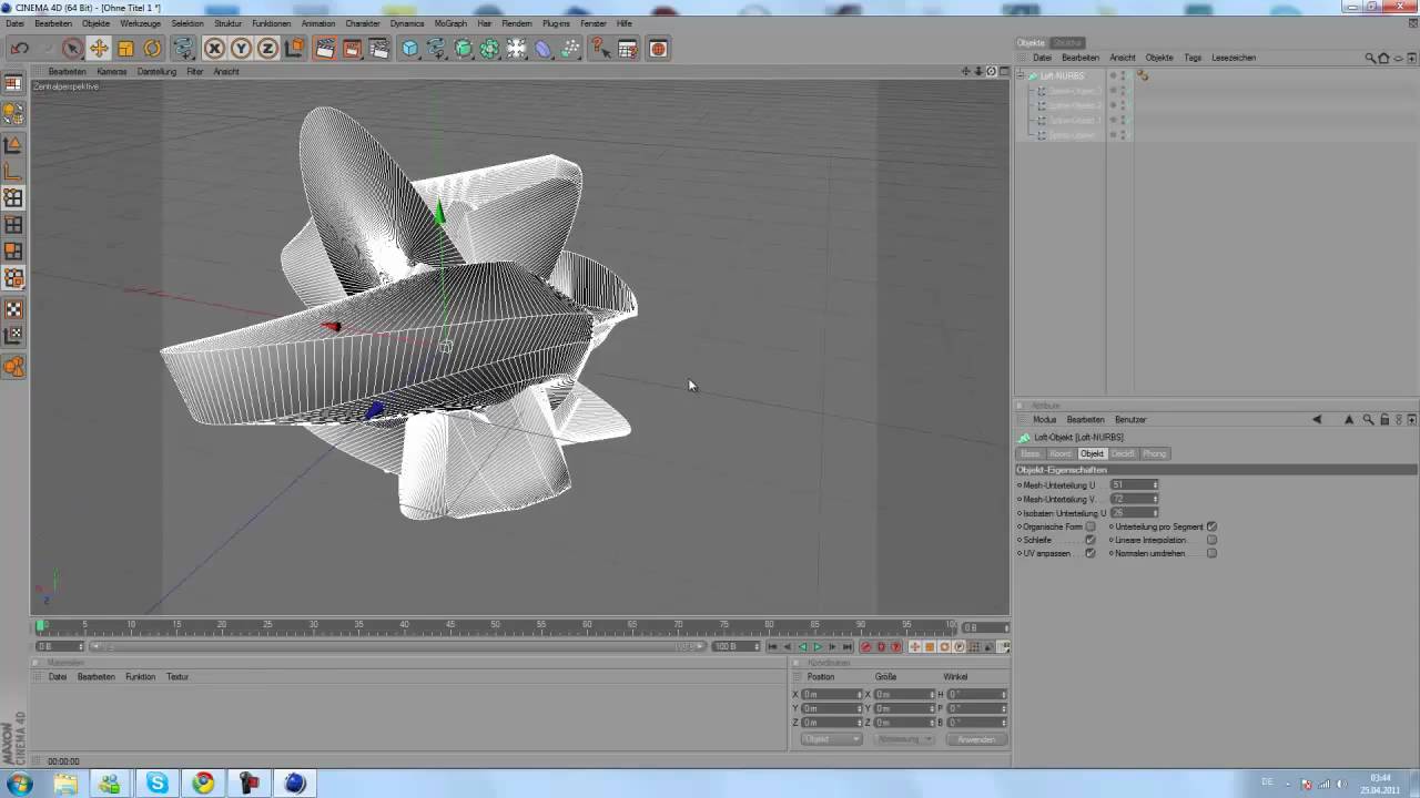 GET STARTED// CINEMA 4D: Abstract Shape (Episode #2) | by marten - YouTube
