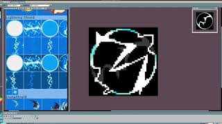 Pixel Art Electric Explosions Vfx Timelapse