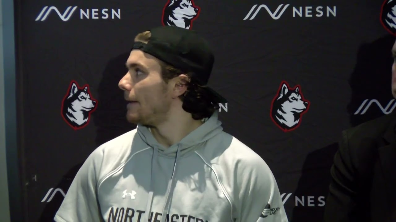 Postgame Press Conference | Northeastern vs. Boston University | The Final Game In Matthews Arena