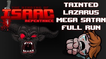 Touched By an Angel - The Binding of Isaac: Repentance - NEW Tainted Lazarus - Mega Satan (FULL RUN)